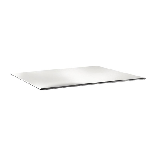 [DR974] Plateau de table rectangulaire Topalit Smartline 120x80cm blanc pur