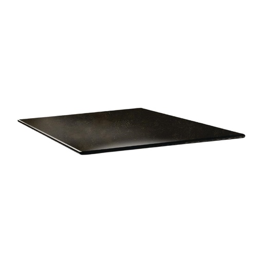 [DR988] Plateau de table carré Topalit Smartline 80x80cm cyprus metal