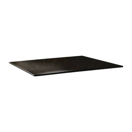[DR989] Plateau de table rectangulaire Topalit Smartline 120x80cm cyprus metal