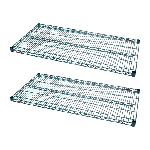 [DS395] Etagères Super Erecta Metro 1220 x 460mm (lot de 2)