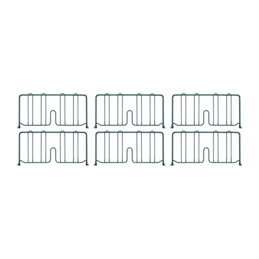 [DS408] Séparateurs d'étagère Super Erecta Metro 460 x 203mm (lot de 4)