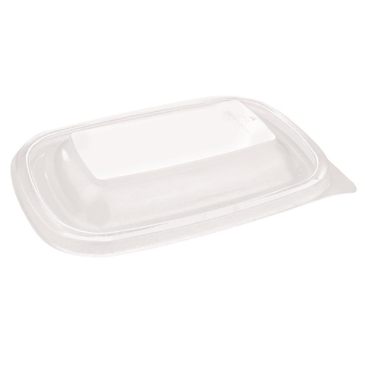 [DW783] Petits couvercles rectangulaires pour barquettes alimentaires Fastpac 500ml (lot de 300)