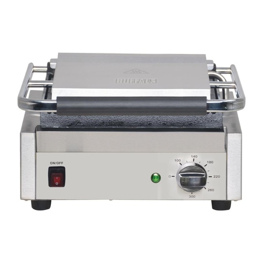 [DY997] Grand gril de contact simple Bistro Buffalo lisse/lisse