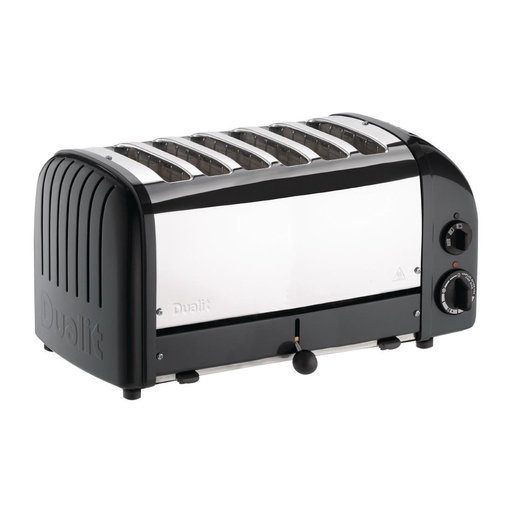 [E267] Grille-pain 6 tranches noir Vario Dualit 60145