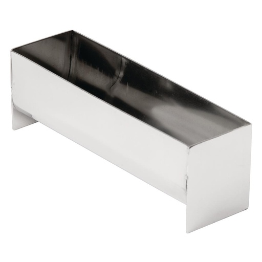 [E589] Moule à terrine en acier inoxydable Vogue forme de U 135mm