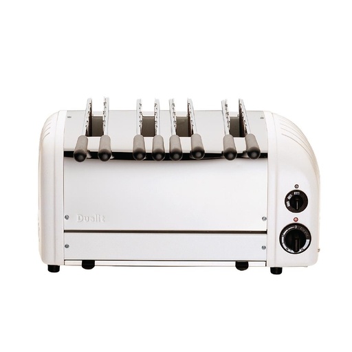 [E977] Toaster à sandwich 4 fentes blanc Dualit 41034