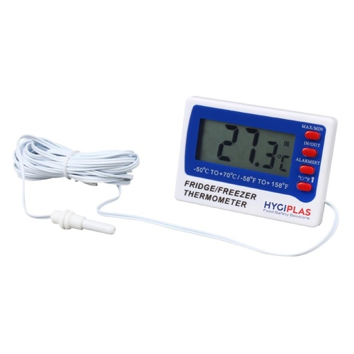 [F343] Thermomètre numérique pour congélateur et réfrigérateur Hygiplas
