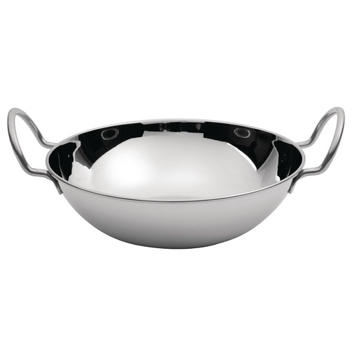 [F469] Plat à sauce Balti inox Olympia 154mm