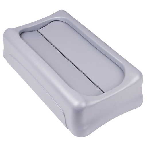 [F604] Couvercle basculant gris pour déchets divers Rubbermaid