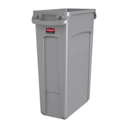 [F649] Conteneur Rubbermaid Slim Jim 87L