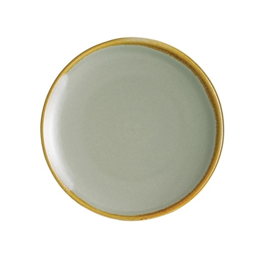 [FA029] Assiettes plates rondes mousse Kiln Olympia 178mm lot de 6 