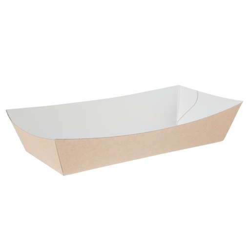 [FA364] Barquettes alimentaires moyennes kraft compostables Colpac (lot de 250)