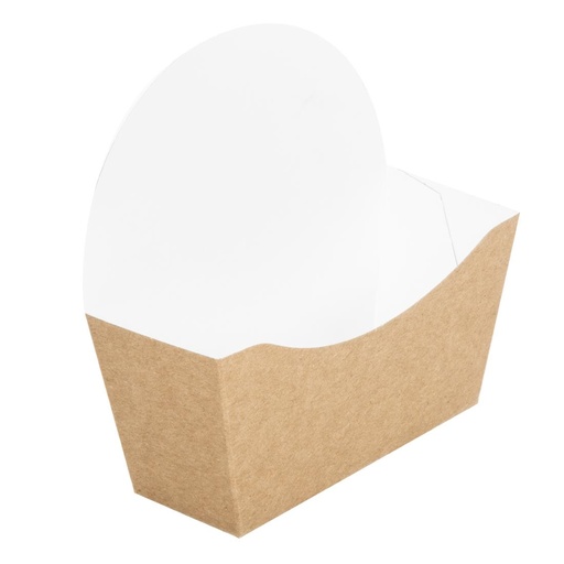 [FA389] Etuis à bagel kraft compostables Colpac (lot de 1000)