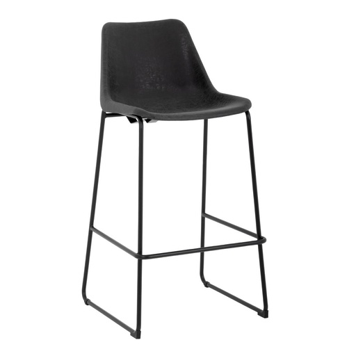 [FB883] Tabouret haut Bolero Rodeo noir