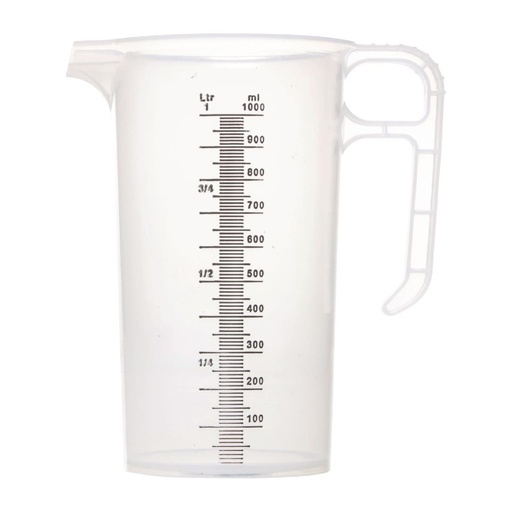 [FD326] Pichet mesureur en polypropylène 1L
