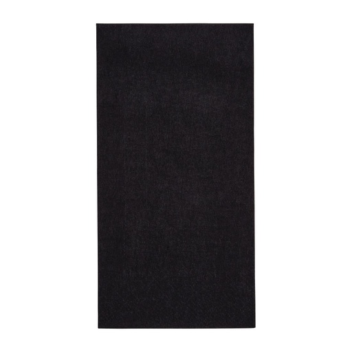 [FE261] Serviettes diner 3 plis Fiesta Recyclable noires 40x40cm pliage 1/8 (Lot de 1000)