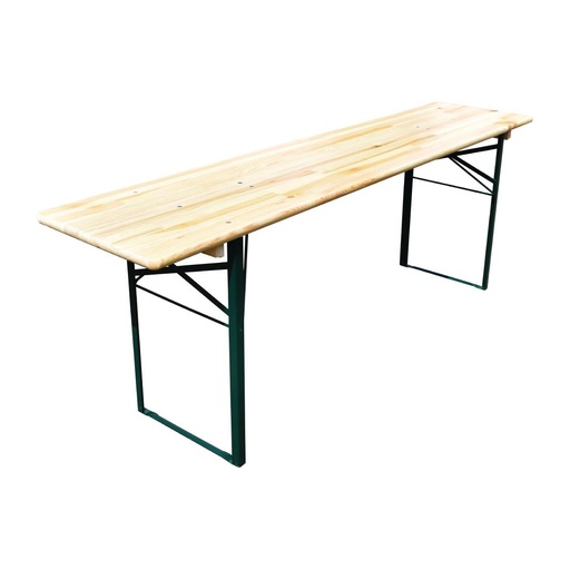 [FN991] Table pliante 220(L) x 50(l) cm