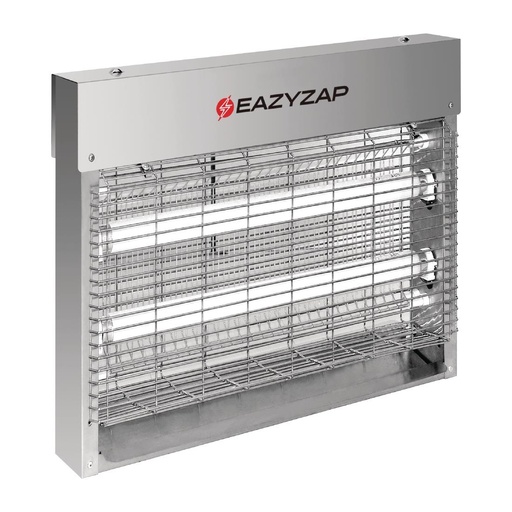 [FP983] Désinsectiseur LED en inox brossé Eazyzap 8W