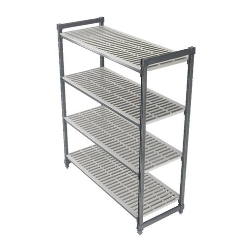 [FR134] Rayonnage 4 niveaux étagères à claire-voie Cambro Camshelving 1830 x 1525 x 610mm