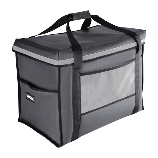 [FR226] Sac de livraison isotherme pliant Vogue gris 540 x360 x 430 mm