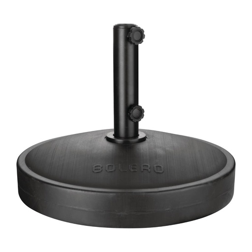 [FS158] Pied de parasol en béton noir Bolero avec adaptateur 48/38mm