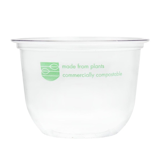 [FS172] Pots Deli en PLA compostables série 96 Vegware 284ml (lot de 1000)