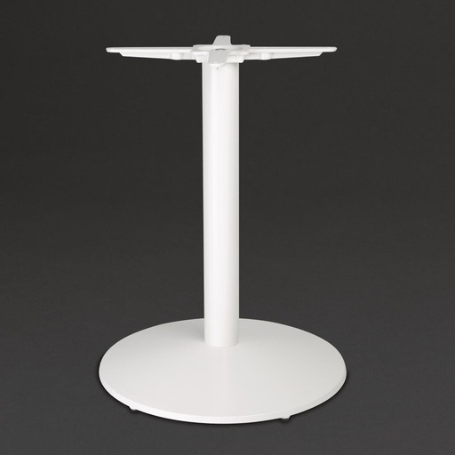 [FT029] Pied de table en fonte Bolero blanc