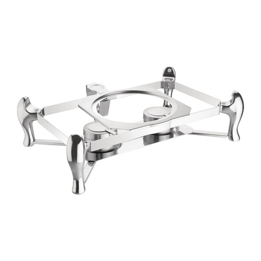 [FT039] Support pour chafing dish induction avec couvercle en verre GN 1/1 Olympia 