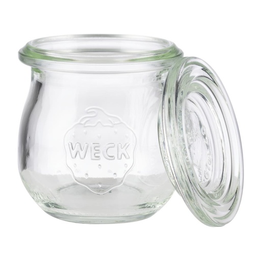 [FT197] Bocaux en verre tulipe avec couvercle Weck APS 75 ml (lot de 12)