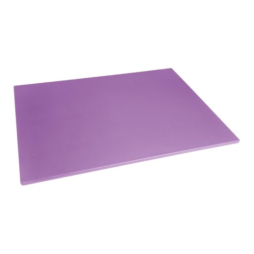 [FX108] Planche à découper basse densité Hygiplas violette 600x450x10mm