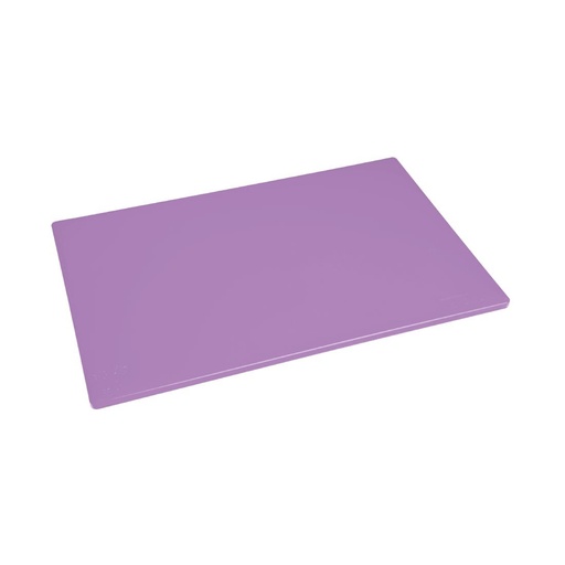 [FX110] Planche à découper antibactérienne basse densité Hygiplas violette 450x300x10mm