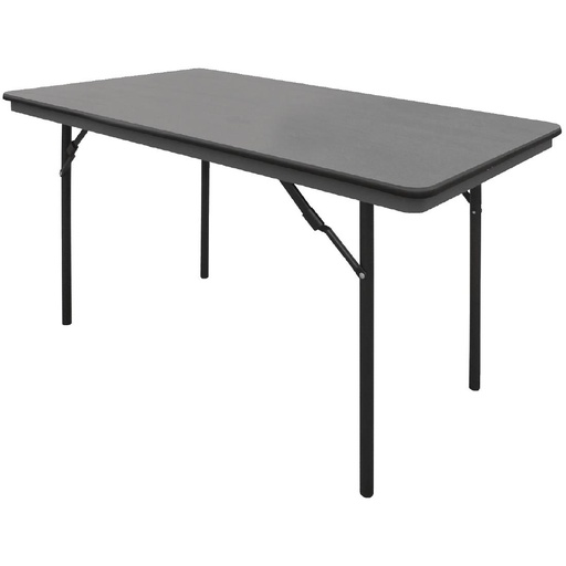 [GC594] Table rectangulaire pliante grise en ABS Bolero 1220mm