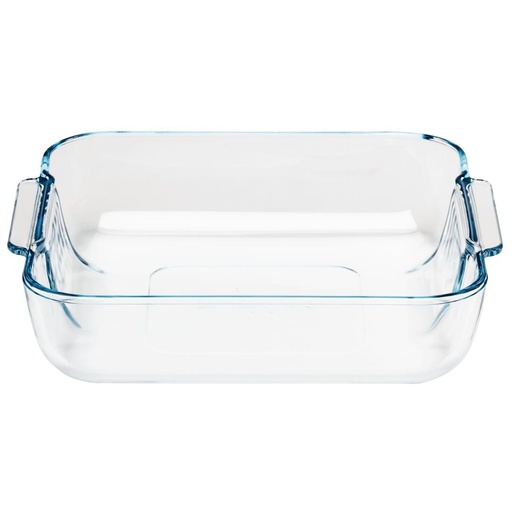 [GD029] Plat carré en verre Pyrex 210mm