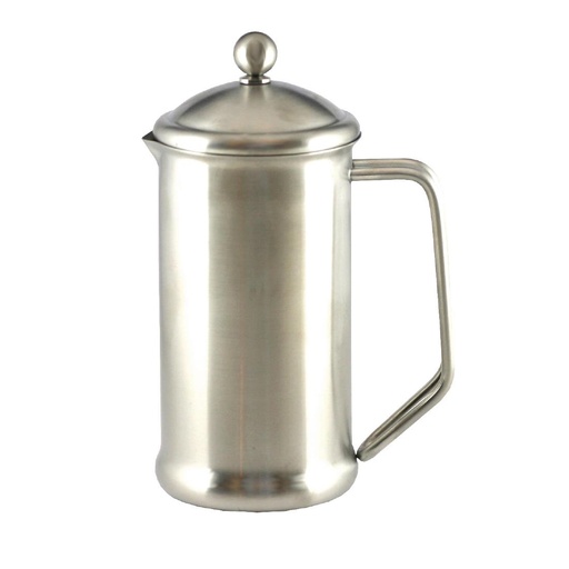 [GD167] Cafetière à piston en inox satiné Olympia 3 tasses