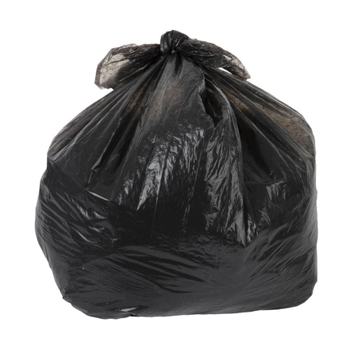 [GE789] Grands sacs poubelle noirs utilisation courante Jantex 90L (lot de 10)