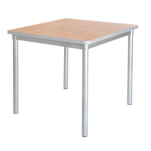 [GE964] Table d'intérieur carrée effet hêtre Gopak Enviro 750mm