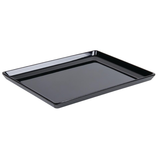 [GF075] Plateau en mélamine APS Float noir GN1/1