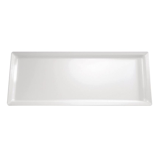 [GF130] Plateau rectangulaire en mélamine APS Pure blanc