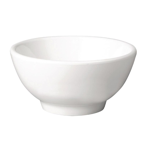 [GF142] Bol rond en mélamine APS Pure blanc 90mm