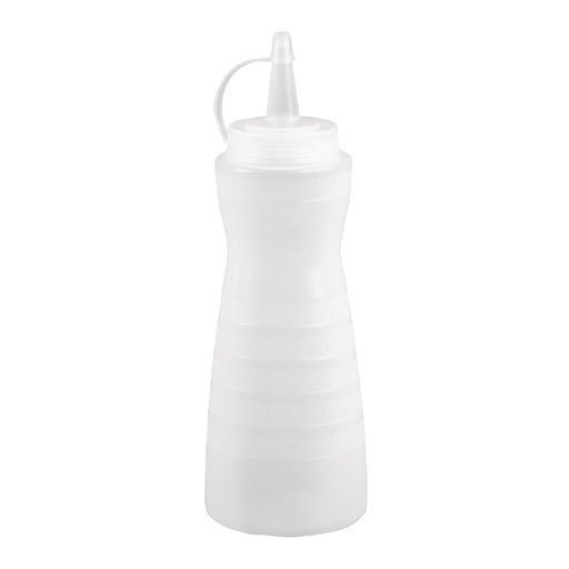 [GF250] Bouteille de sauce Vogue bouchon transparent