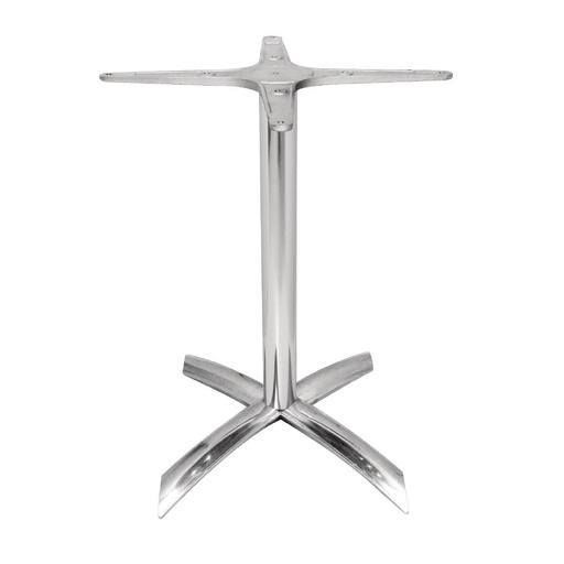 [GF962] Pied de table à plateau basculant Bolero aluminium
