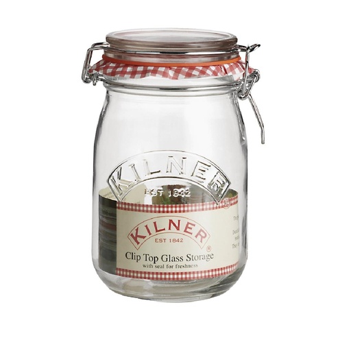 [GG782] Bocal à conserves avec clip Kilner 1L