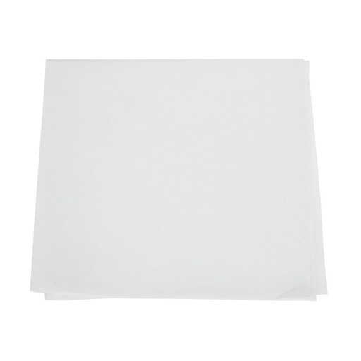 [GG996] Serviettes snacking en papier blanches 330 x 330mm (Lot de 5000)