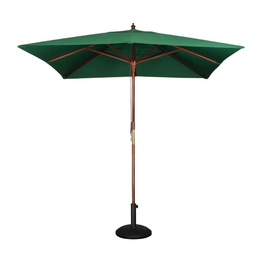 [GH989] Parasol carré Bolero 2,5m vert