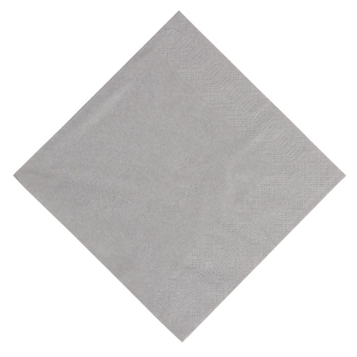 [GJ103] Serviettes snacking ouate gris granite compostables Duni 330mm (lot de 1000)