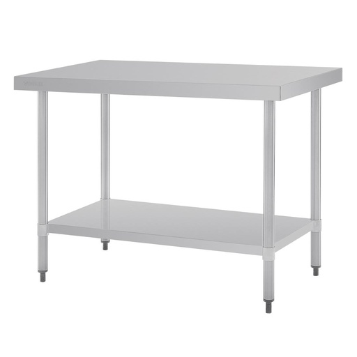 [GJ502] Table en acier inoxydable sans rebord Vogue 1200 x 700mm