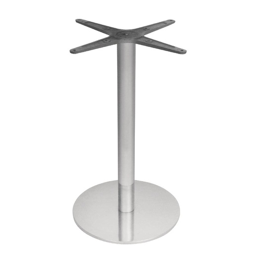 [GK992] Pied de table rond en acier inoxydable Bolero