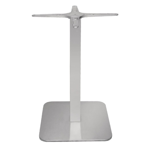 [GK993] Pied de table carré en acier inoxydable Bolero
