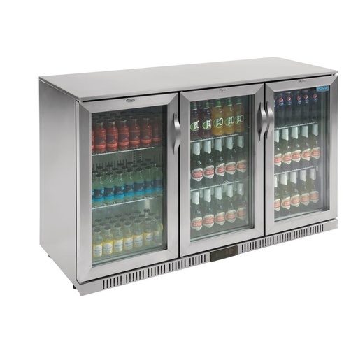 [GL009] Arrière-bar trois portes pivotantes Polar Série G inox 330L