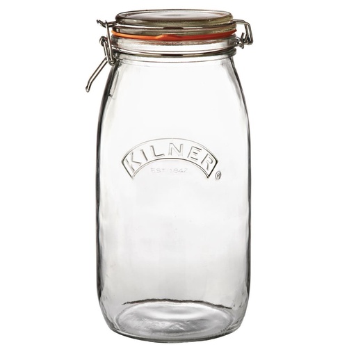 [GL254] Bocal à conserves avec clip Kilner 3L